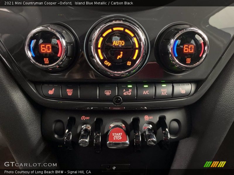 Island Blue Metallic / Carbon Black 2021 Mini Countryman Cooper -Oxford