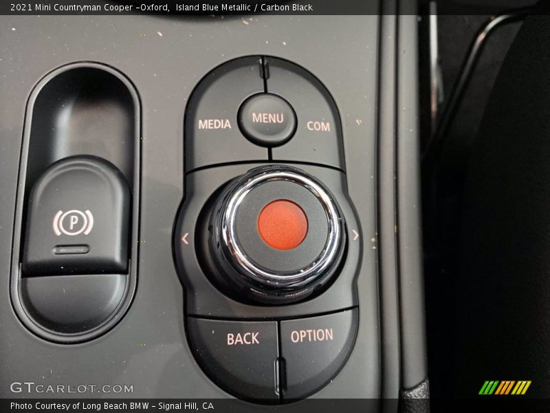 Island Blue Metallic / Carbon Black 2021 Mini Countryman Cooper -Oxford