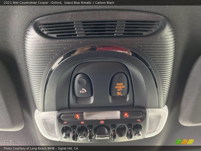 Island Blue Metallic / Carbon Black 2021 Mini Countryman Cooper -Oxford