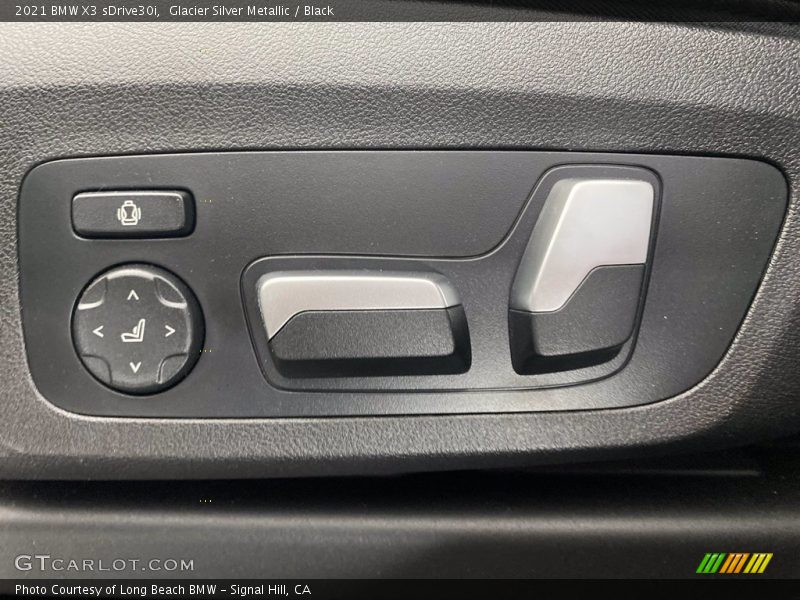 Glacier Silver Metallic / Black 2021 BMW X3 sDrive30i