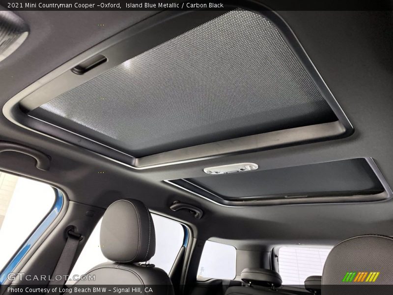 Island Blue Metallic / Carbon Black 2021 Mini Countryman Cooper -Oxford