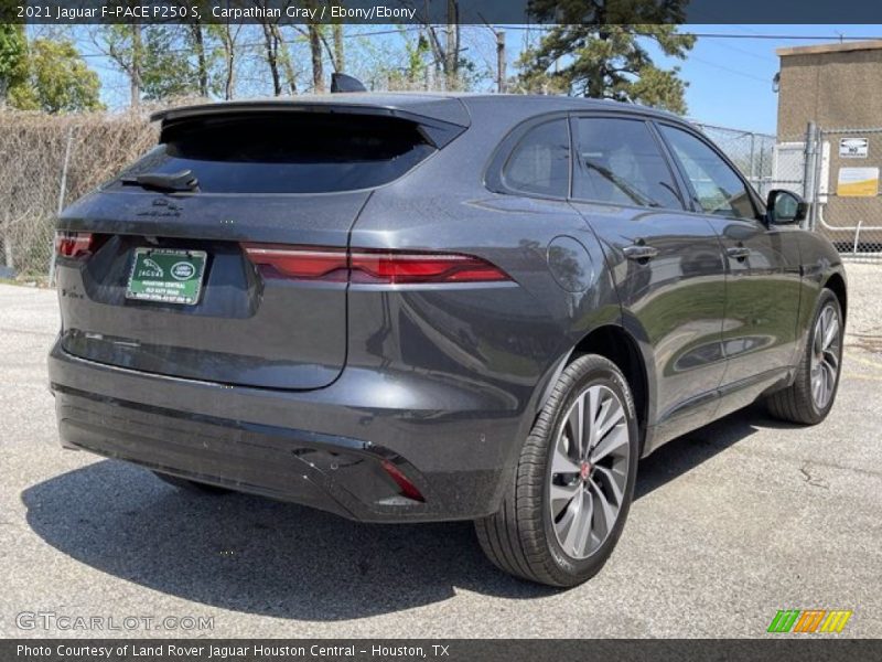 Carpathian Gray / Ebony/Ebony 2021 Jaguar F-PACE P250 S