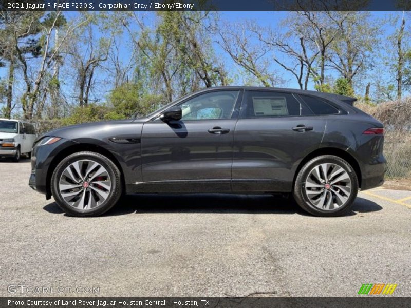 Carpathian Gray / Ebony/Ebony 2021 Jaguar F-PACE P250 S