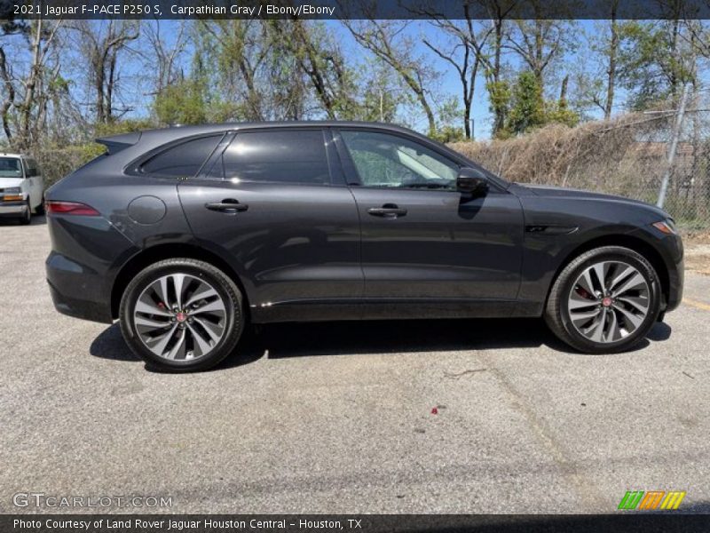 Carpathian Gray / Ebony/Ebony 2021 Jaguar F-PACE P250 S