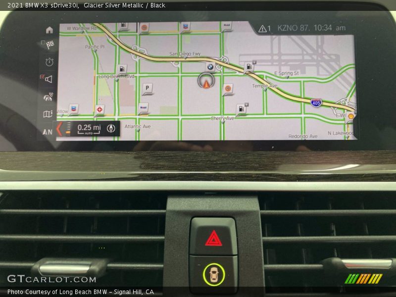 Glacier Silver Metallic / Black 2021 BMW X3 sDrive30i