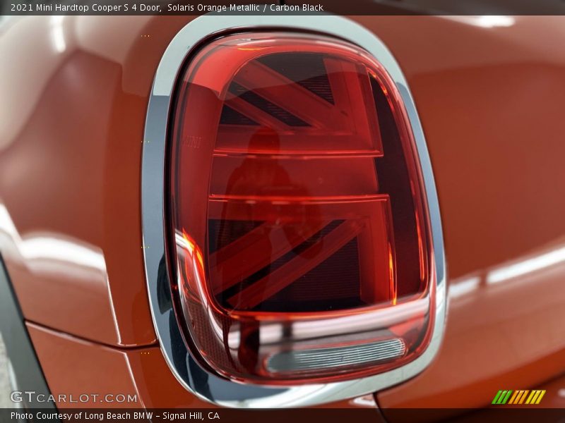 Solaris Orange Metallic / Carbon Black 2021 Mini Hardtop Cooper S 4 Door