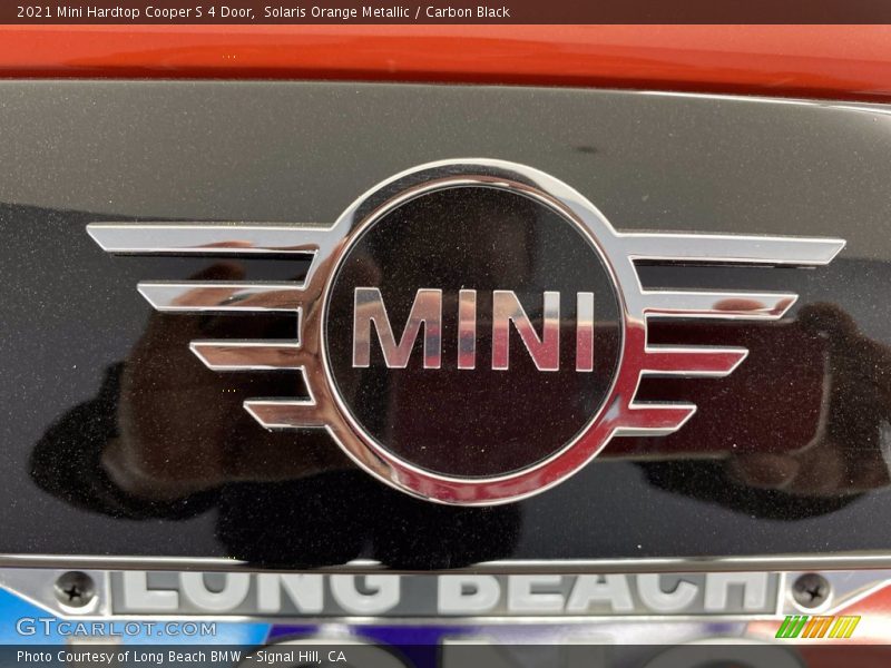 Solaris Orange Metallic / Carbon Black 2021 Mini Hardtop Cooper S 4 Door