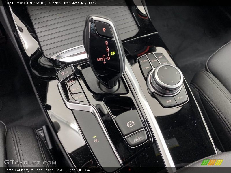 Glacier Silver Metallic / Black 2021 BMW X3 sDrive30i
