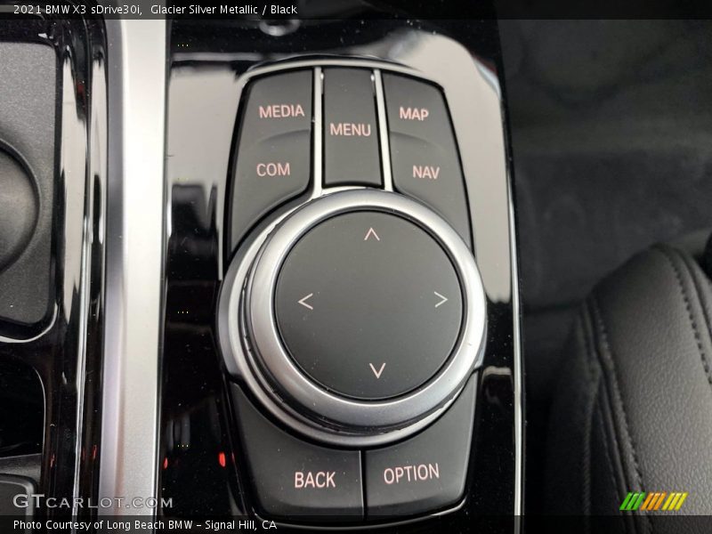 Glacier Silver Metallic / Black 2021 BMW X3 sDrive30i