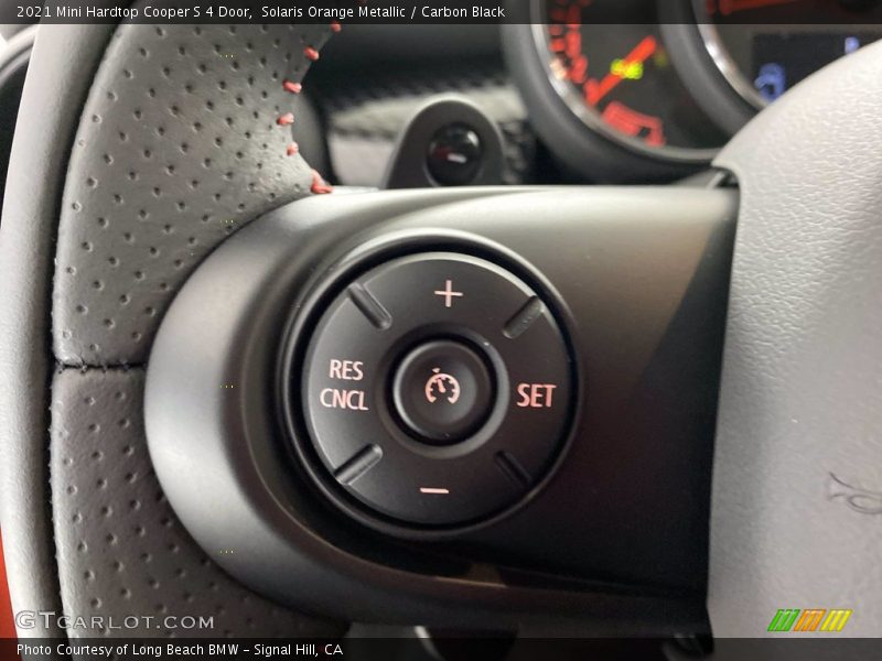 Solaris Orange Metallic / Carbon Black 2021 Mini Hardtop Cooper S 4 Door