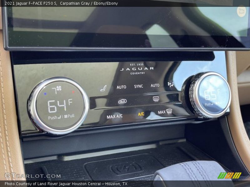 Carpathian Gray / Ebony/Ebony 2021 Jaguar F-PACE P250 S