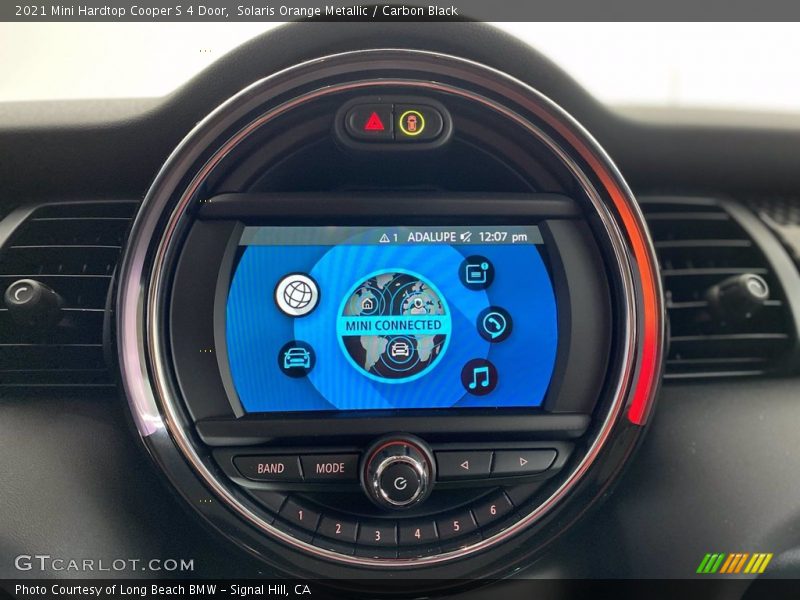 Solaris Orange Metallic / Carbon Black 2021 Mini Hardtop Cooper S 4 Door