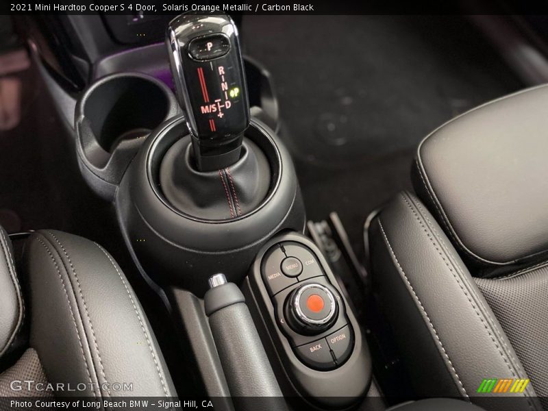 Solaris Orange Metallic / Carbon Black 2021 Mini Hardtop Cooper S 4 Door
