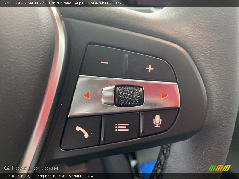 Alpine White / Black 2021 BMW 2 Series 228i sDrive Grand Coupe