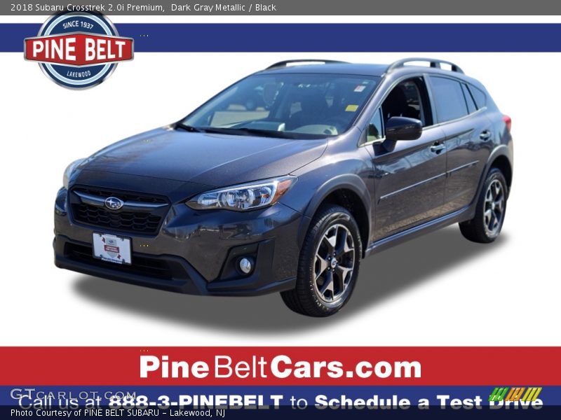 Dark Gray Metallic / Black 2018 Subaru Crosstrek 2.0i Premium