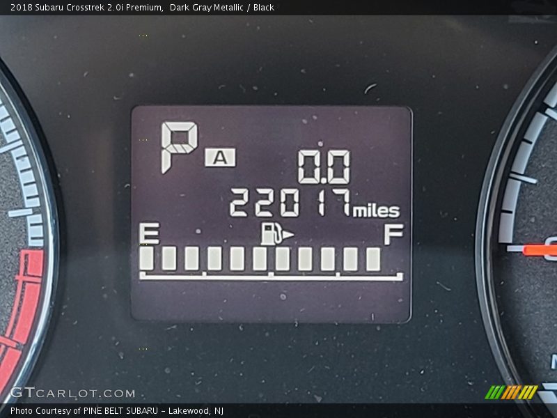 Dark Gray Metallic / Black 2018 Subaru Crosstrek 2.0i Premium