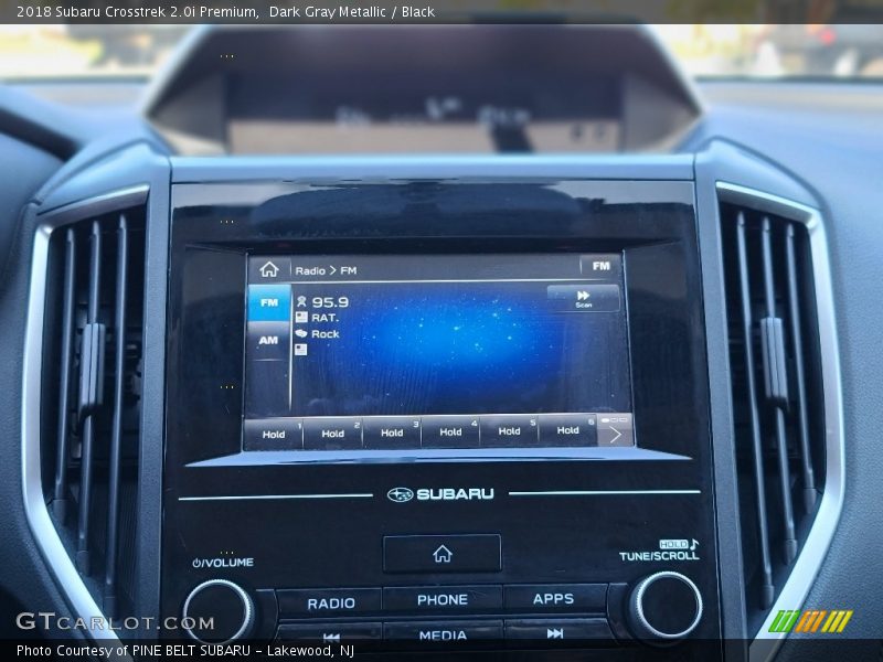 Dark Gray Metallic / Black 2018 Subaru Crosstrek 2.0i Premium