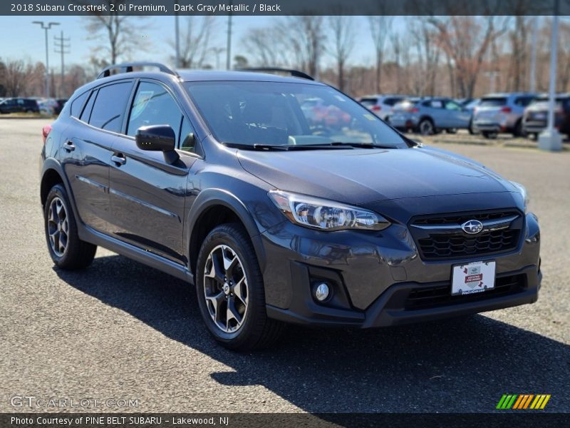 Dark Gray Metallic / Black 2018 Subaru Crosstrek 2.0i Premium