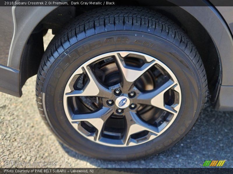 Dark Gray Metallic / Black 2018 Subaru Crosstrek 2.0i Premium