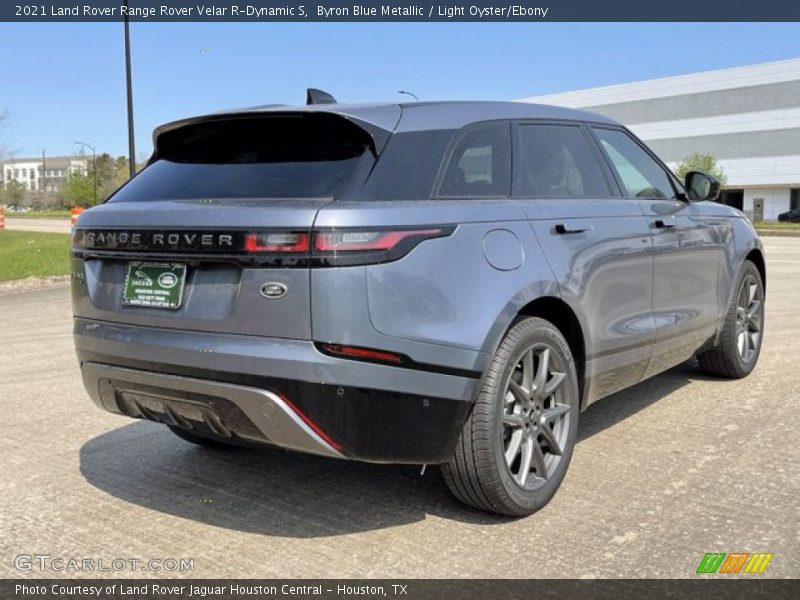 Byron Blue Metallic / Light Oyster/Ebony 2021 Land Rover Range Rover Velar R-Dynamic S
