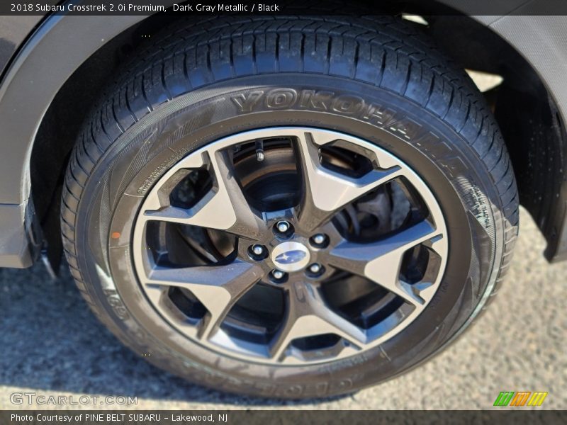 Dark Gray Metallic / Black 2018 Subaru Crosstrek 2.0i Premium