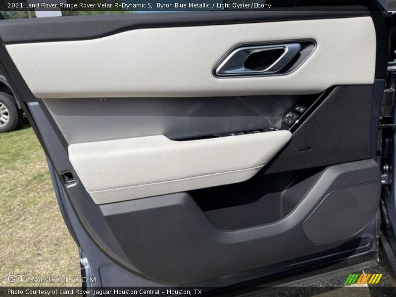 Byron Blue Metallic / Light Oyster/Ebony 2021 Land Rover Range Rover Velar R-Dynamic S