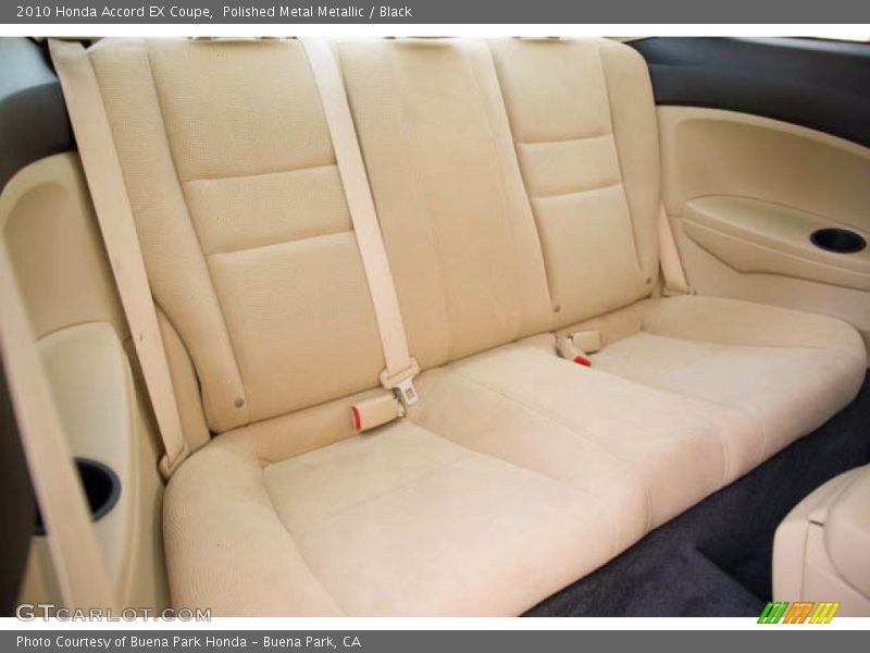 Rear Seat of 2010 Accord EX Coupe