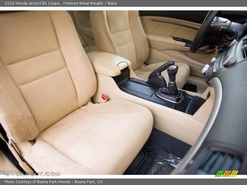 Front Seat of 2010 Accord EX Coupe