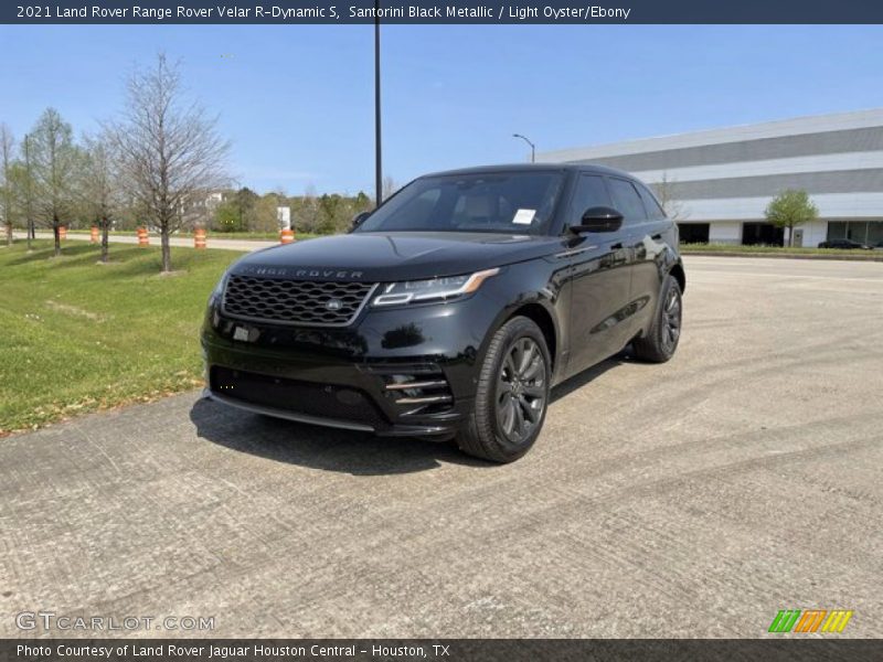 Santorini Black Metallic / Light Oyster/Ebony 2021 Land Rover Range Rover Velar R-Dynamic S