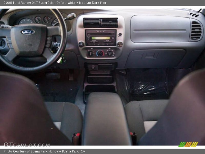 Oxford White / Medium Dark Flint 2008 Ford Ranger XLT SuperCab