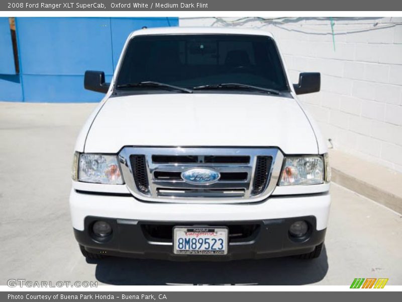 Oxford White / Medium Dark Flint 2008 Ford Ranger XLT SuperCab