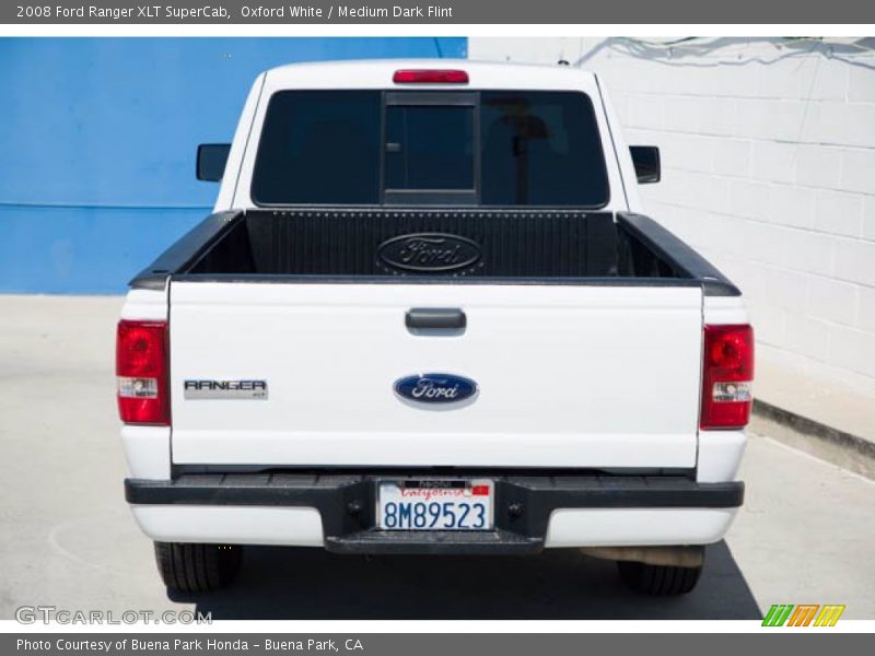 Oxford White / Medium Dark Flint 2008 Ford Ranger XLT SuperCab
