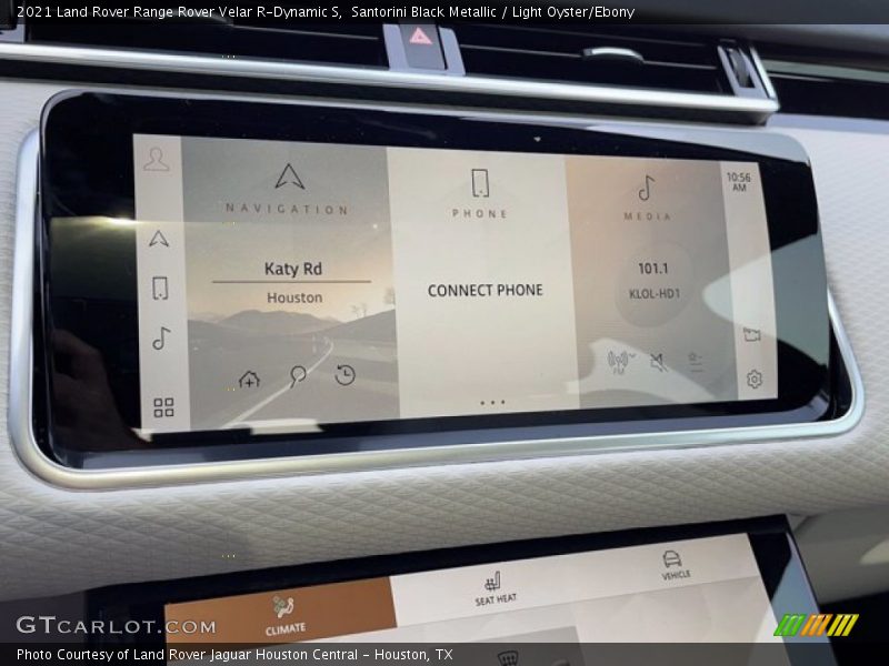 Santorini Black Metallic / Light Oyster/Ebony 2021 Land Rover Range Rover Velar R-Dynamic S