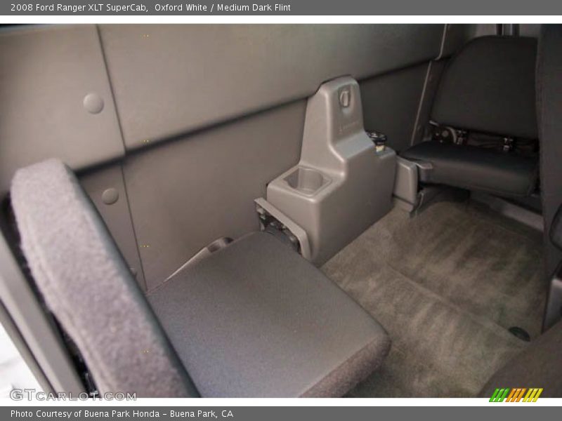 Rear Seat of 2008 Ranger XLT SuperCab