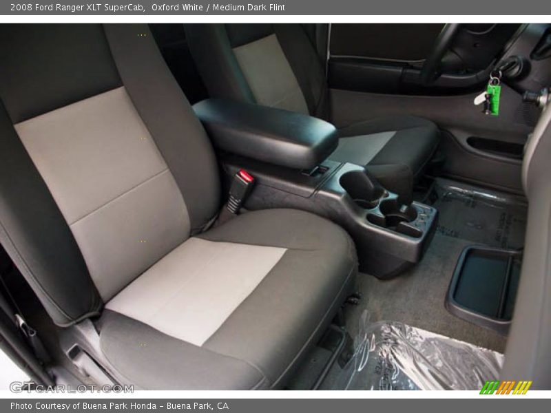 Front Seat of 2008 Ranger XLT SuperCab