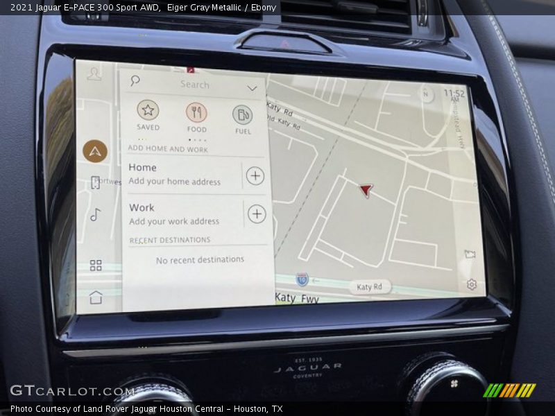 Navigation of 2021 E-PACE 300 Sport AWD