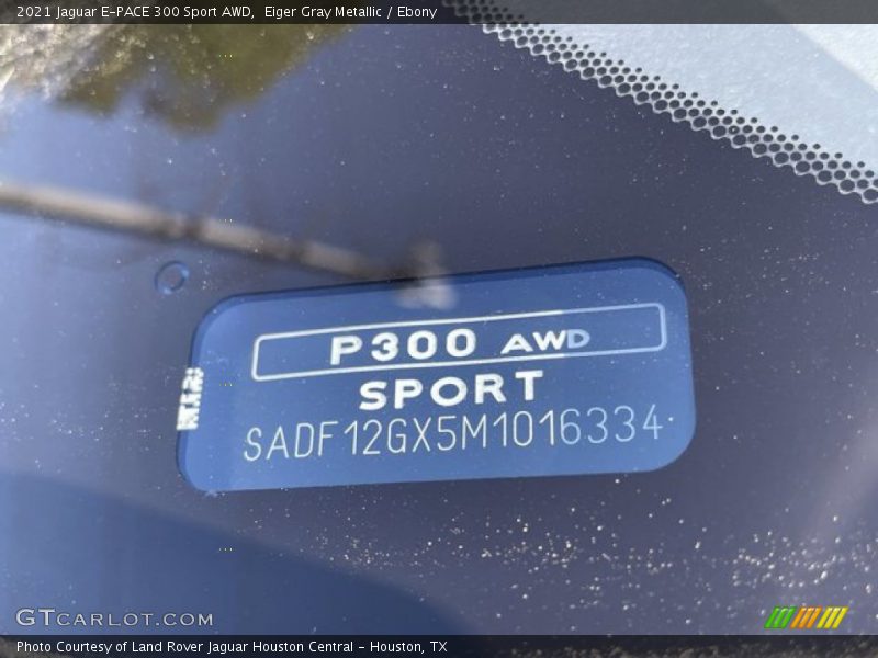  2021 E-PACE 300 Sport AWD Logo