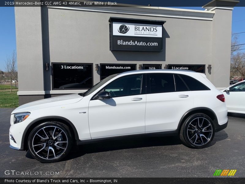 Polar White / Black 2019 Mercedes-Benz GLC AMG 43 4Matic