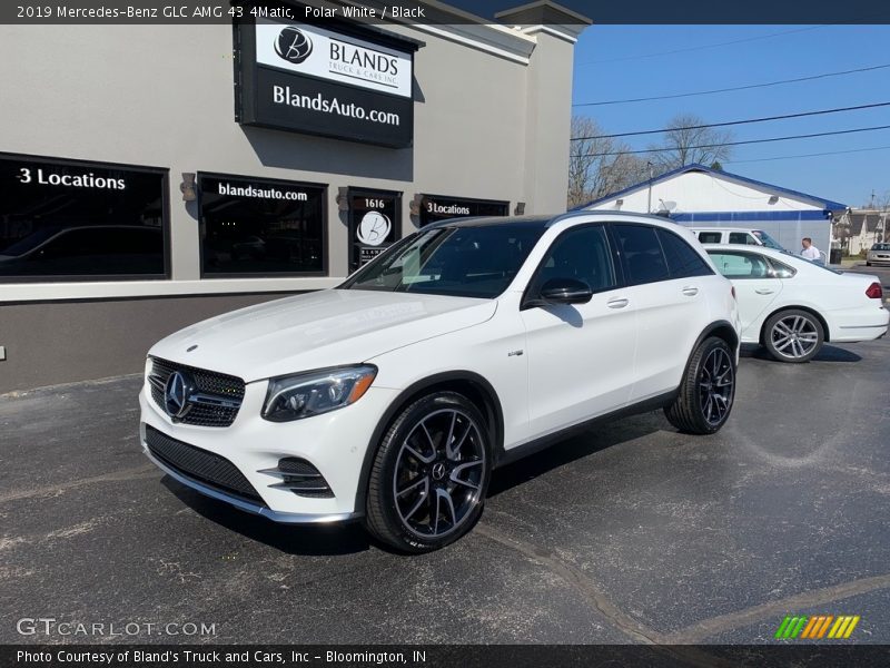 Polar White / Black 2019 Mercedes-Benz GLC AMG 43 4Matic