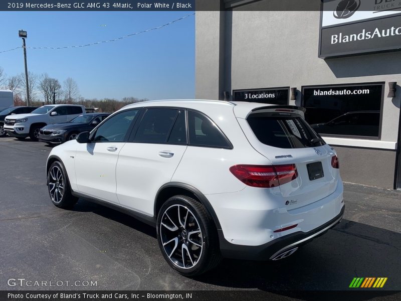 Polar White / Black 2019 Mercedes-Benz GLC AMG 43 4Matic