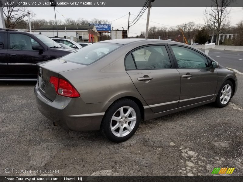Galaxy Gray Metallic / Gray 2007 Honda Civic LX Sedan