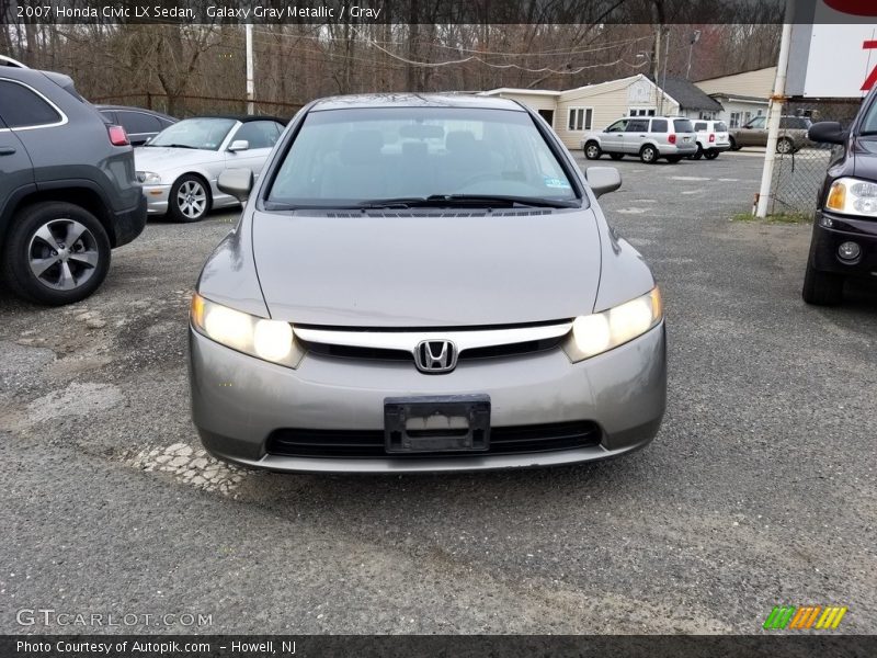 Galaxy Gray Metallic / Gray 2007 Honda Civic LX Sedan