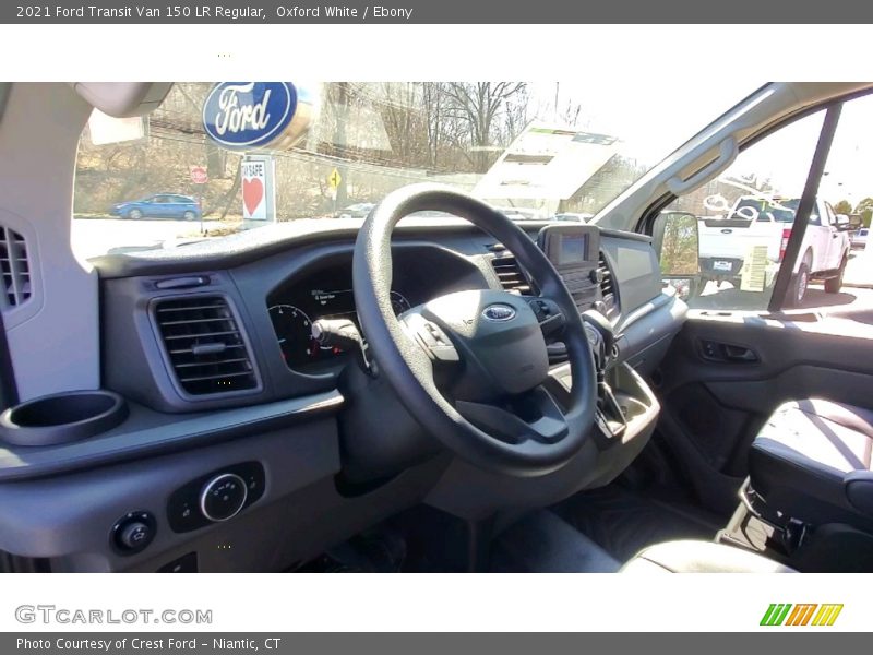 Oxford White / Ebony 2021 Ford Transit Van 150 LR Regular
