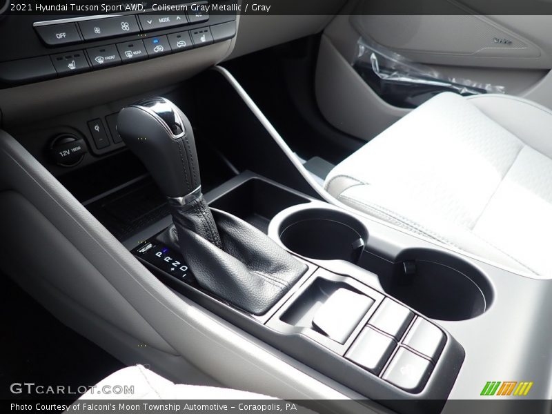 Coliseum Gray Metallic / Gray 2021 Hyundai Tucson Sport AWD