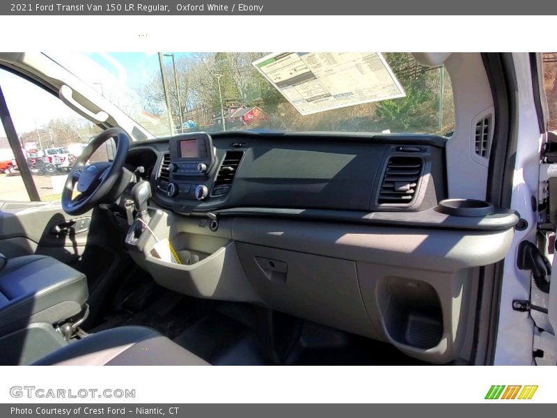 Oxford White / Ebony 2021 Ford Transit Van 150 LR Regular
