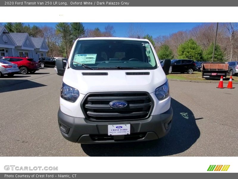 Oxford White / Dark Palazzo Grey 2020 Ford Transit Van 250 LR Long