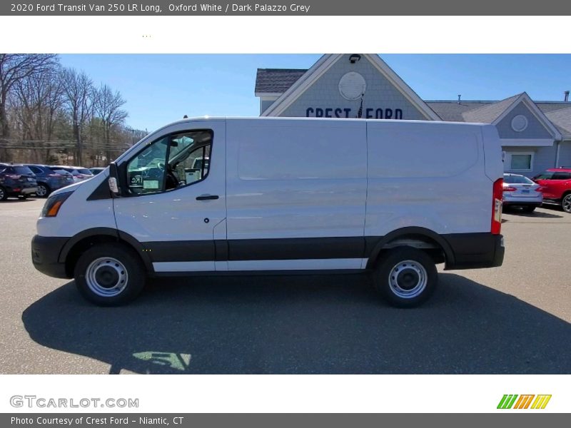Oxford White / Dark Palazzo Grey 2020 Ford Transit Van 250 LR Long