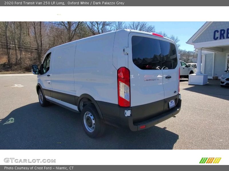 Oxford White / Dark Palazzo Grey 2020 Ford Transit Van 250 LR Long