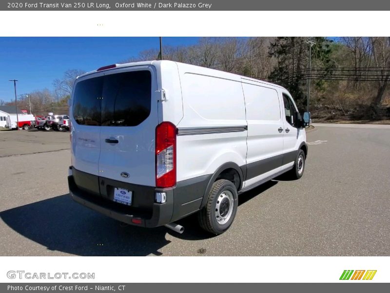 Oxford White / Dark Palazzo Grey 2020 Ford Transit Van 250 LR Long