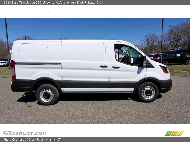 Oxford White / Dark Palazzo Grey 2020 Ford Transit Van 250 LR Long